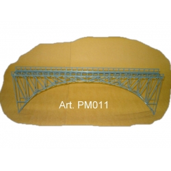 PONTE in metallo - 1 via - lungh. 600 mm. 