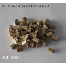 Ceppi in legno invecchiato - 3x5mm