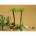 Palma foglie grandi - h 10cm - scala HO