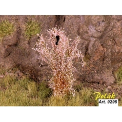 CESPUGLI FIORITI (15 pz.) altezza 3 cm. circa - rosa 