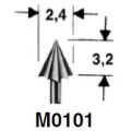 Fresa HSS M0101