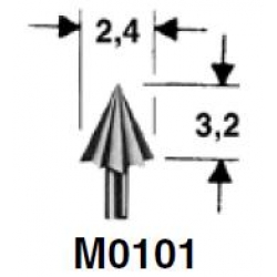 Fresa HSS M0101